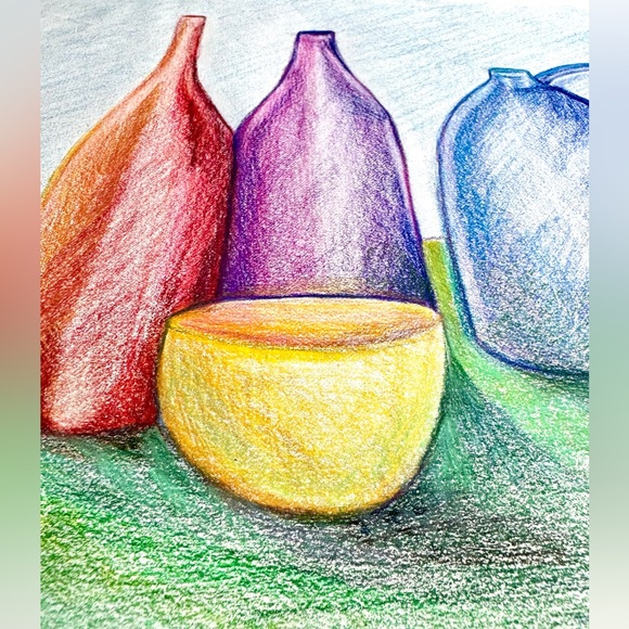 NEW Handmade Hand Crafted Original Artwork - Home Decor - Kitchen Still Life Art - Picture 5 of 5